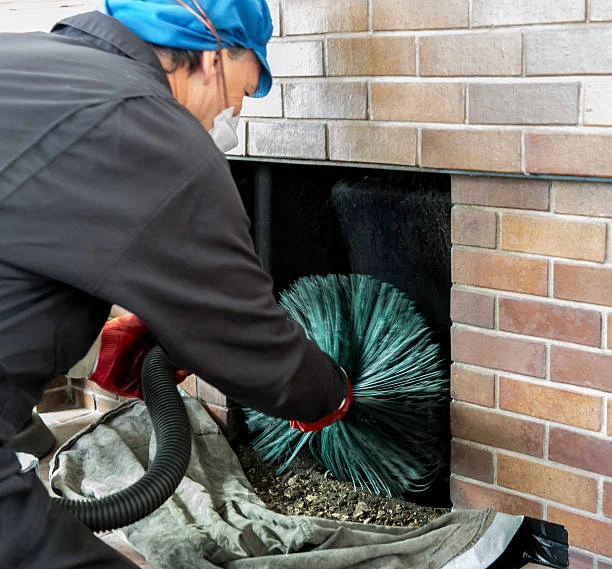 Professional chimney cleaning in Midlothian